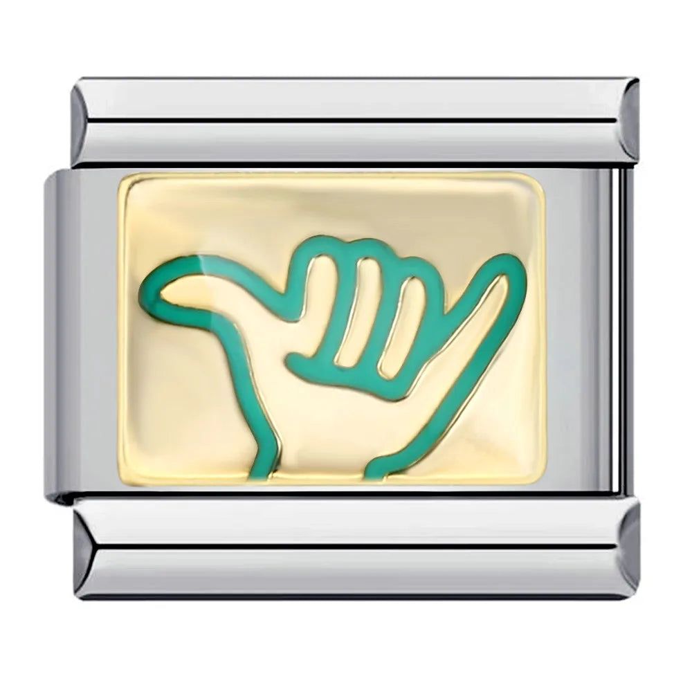 Italian Charm Link 189