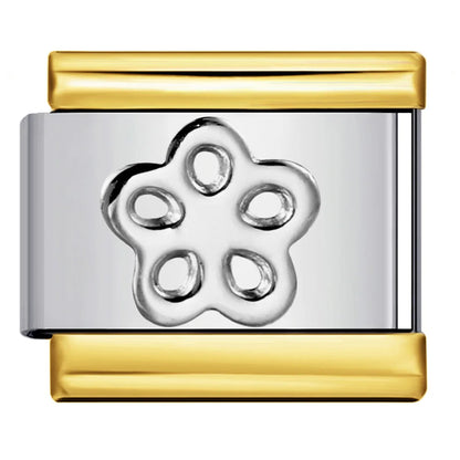 Simple Italian Charm Link 419