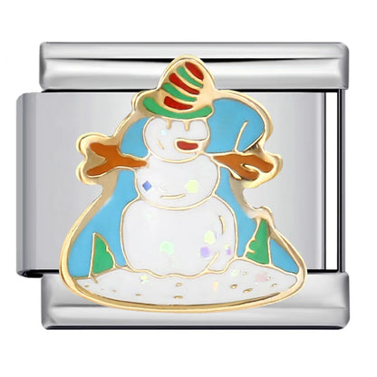 Christmas Italian Charm Link 187