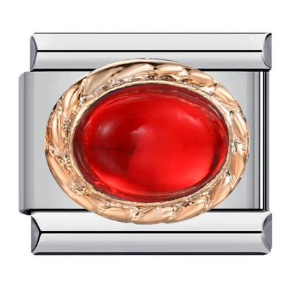 Pink Italian Charm Link 401