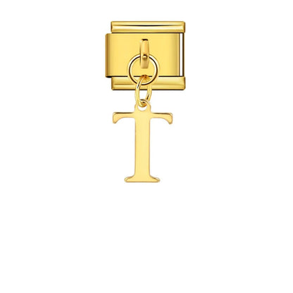 Gold Color Pendant 26 English Letter 520