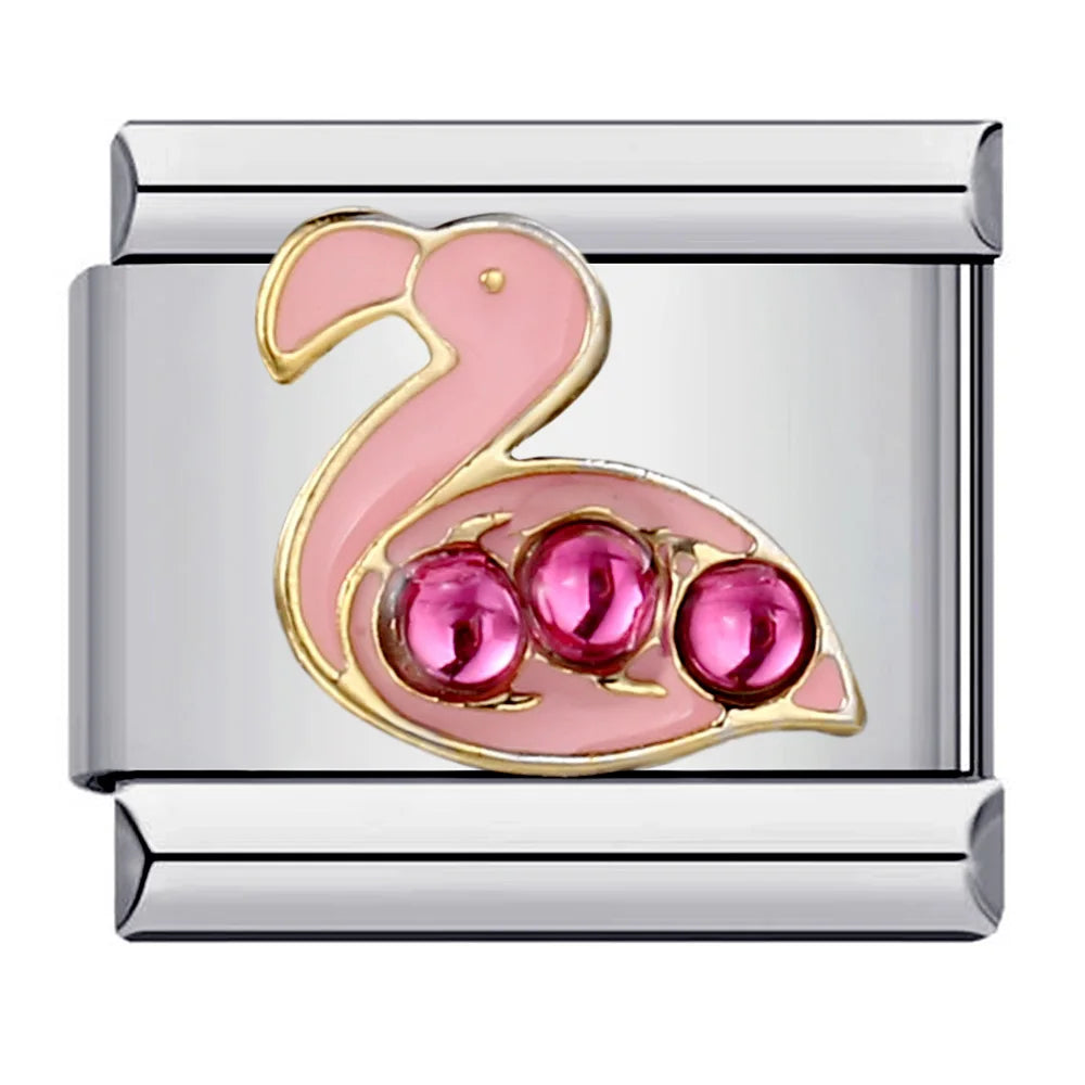 Bird Italian Charm Link 307