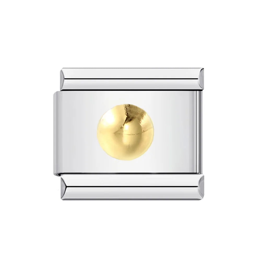 Gold Color 26 English Letters 014