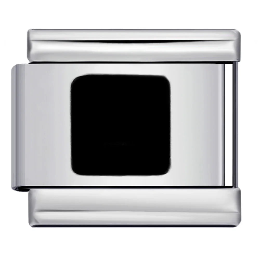 Black Italian Charm Links 318