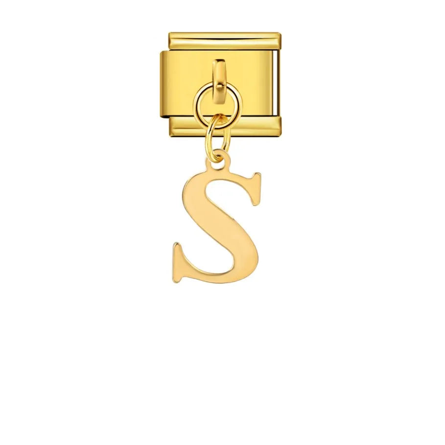 Gold Color Pendant 26 English Letter 520