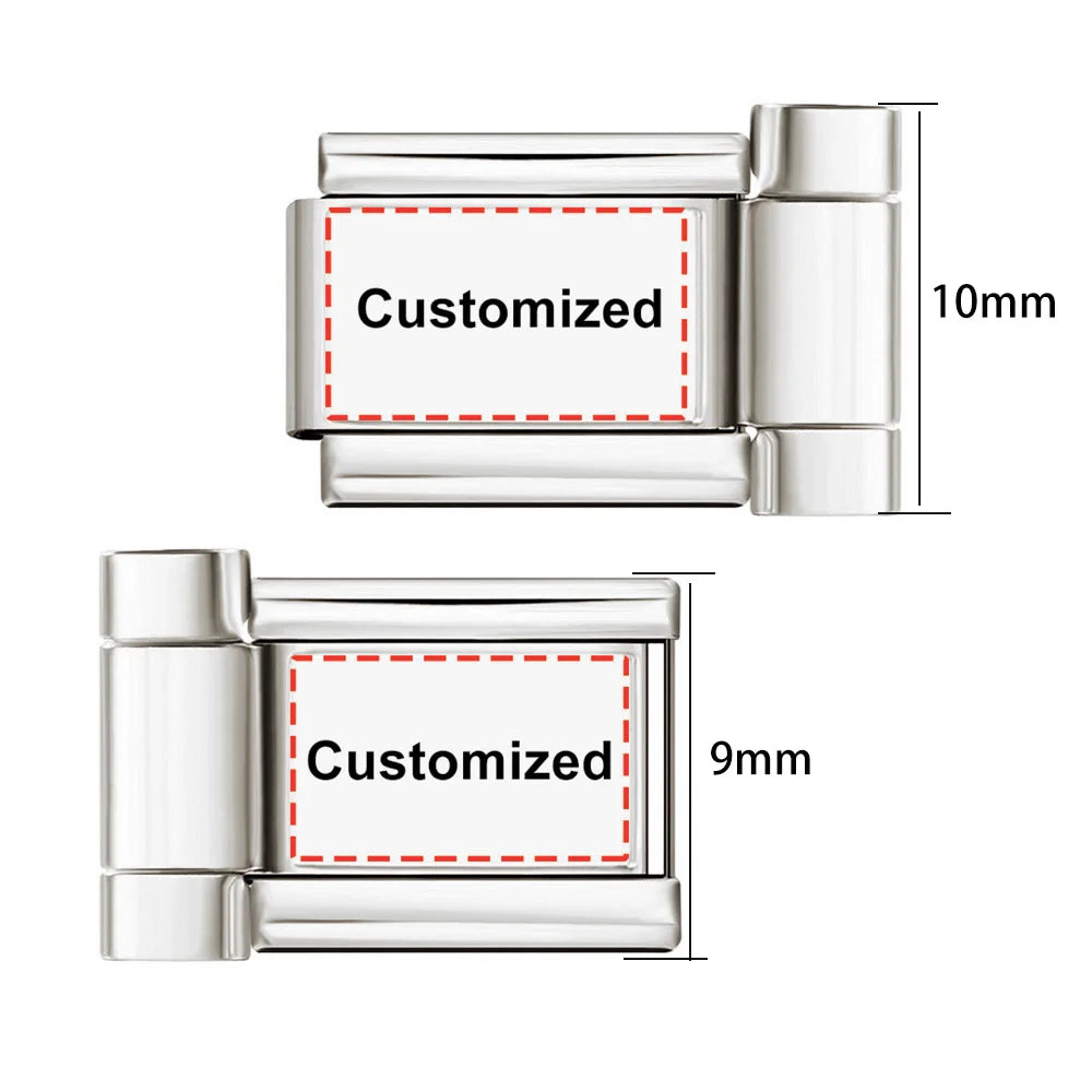 Custom Picture Watch Strap Connector 536