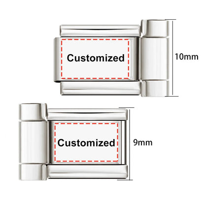 Custom Picture Watch Strap Connector 536