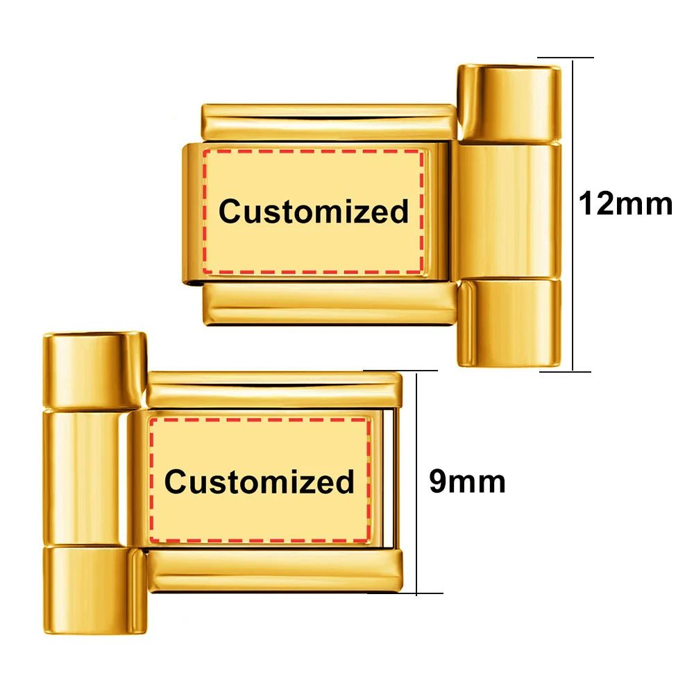 Custom Picture Watch Strap Connector 536