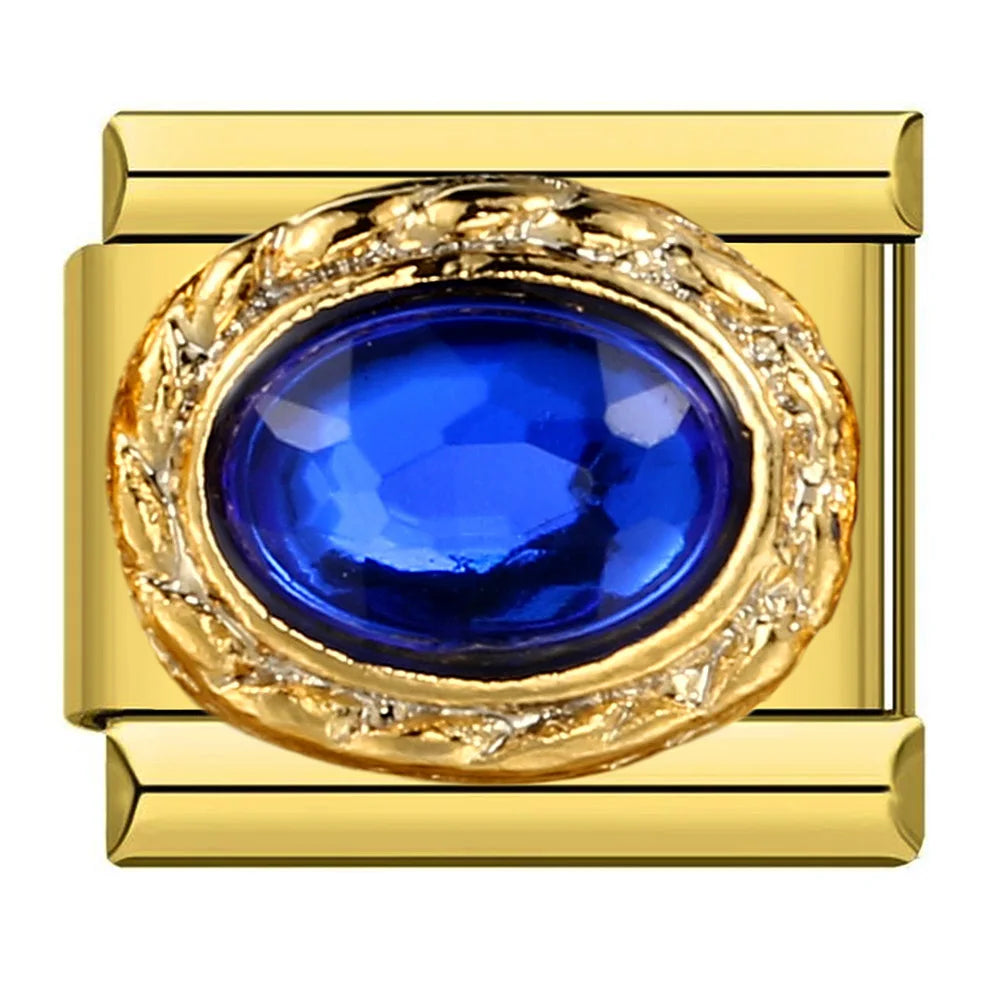 Zirconia Italian Charms Links 091