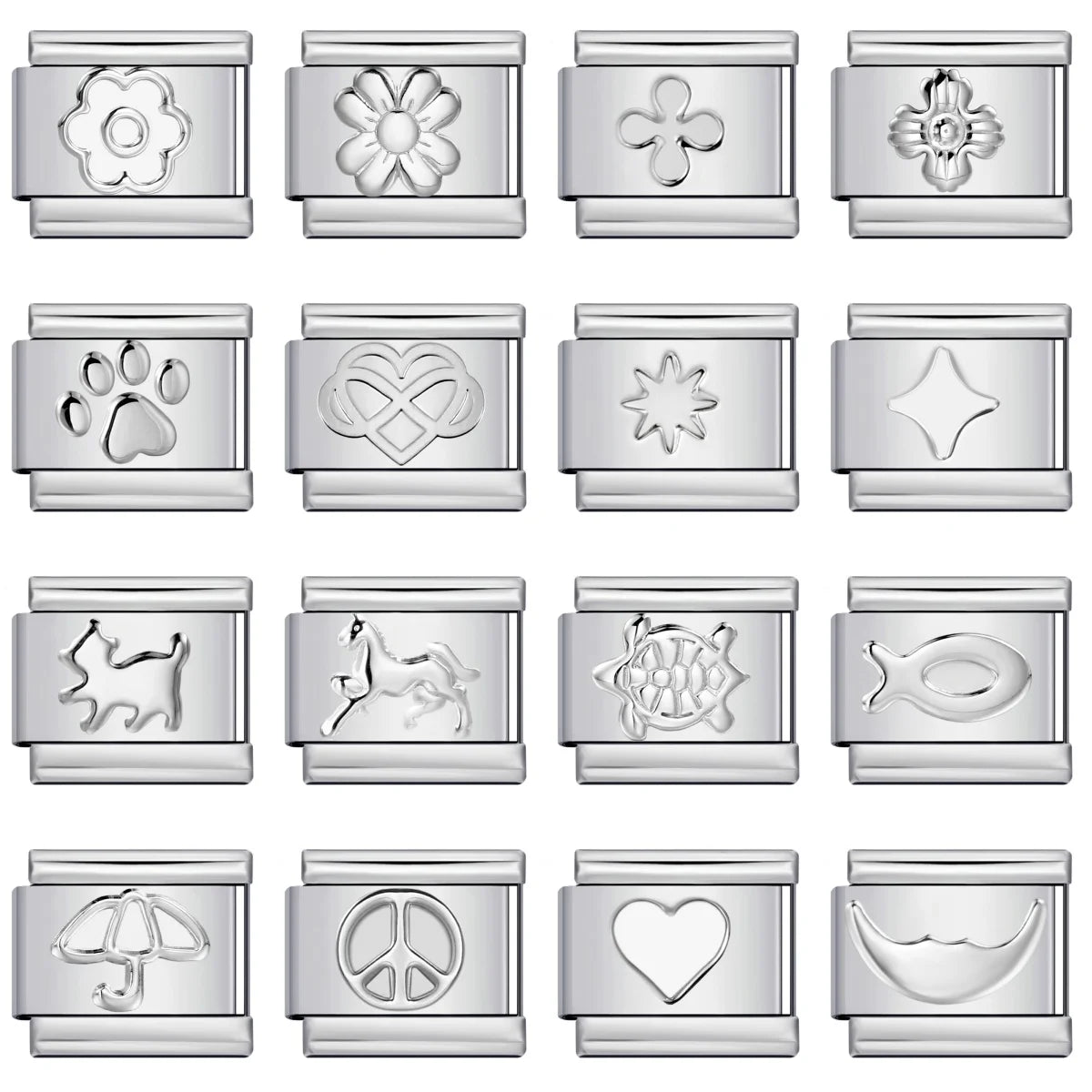 Simple Italian Charm Links 133