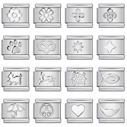 Simple Italian Charm Links 133