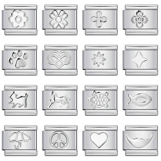 Simple Italian Charm Links 133