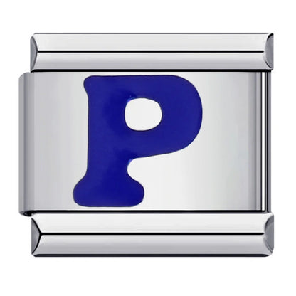 Blue Color 26 English Letters 002