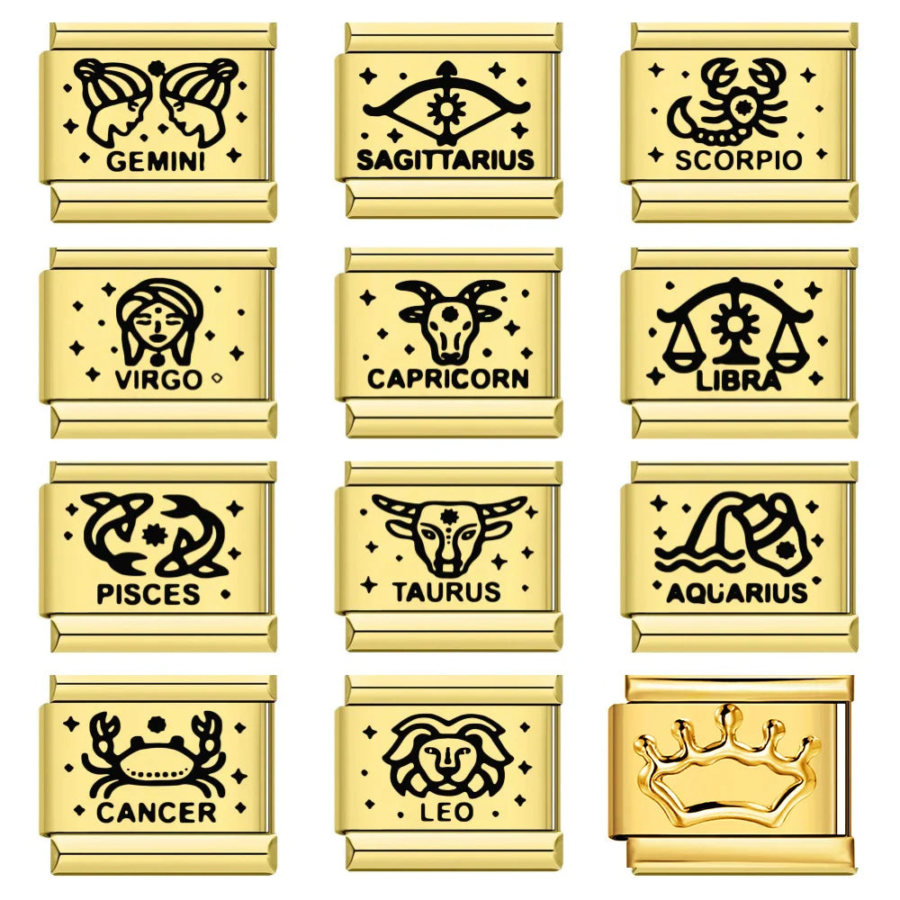 Laser Italian Charms Links 365