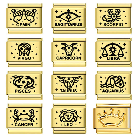 Laser Italian Charms Links 365