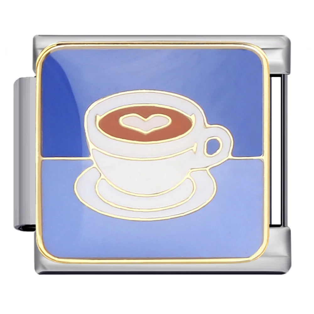 Coffee Italian Charm Link 260
