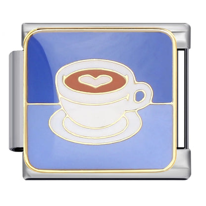 Coffee Italian Charm Link 260
