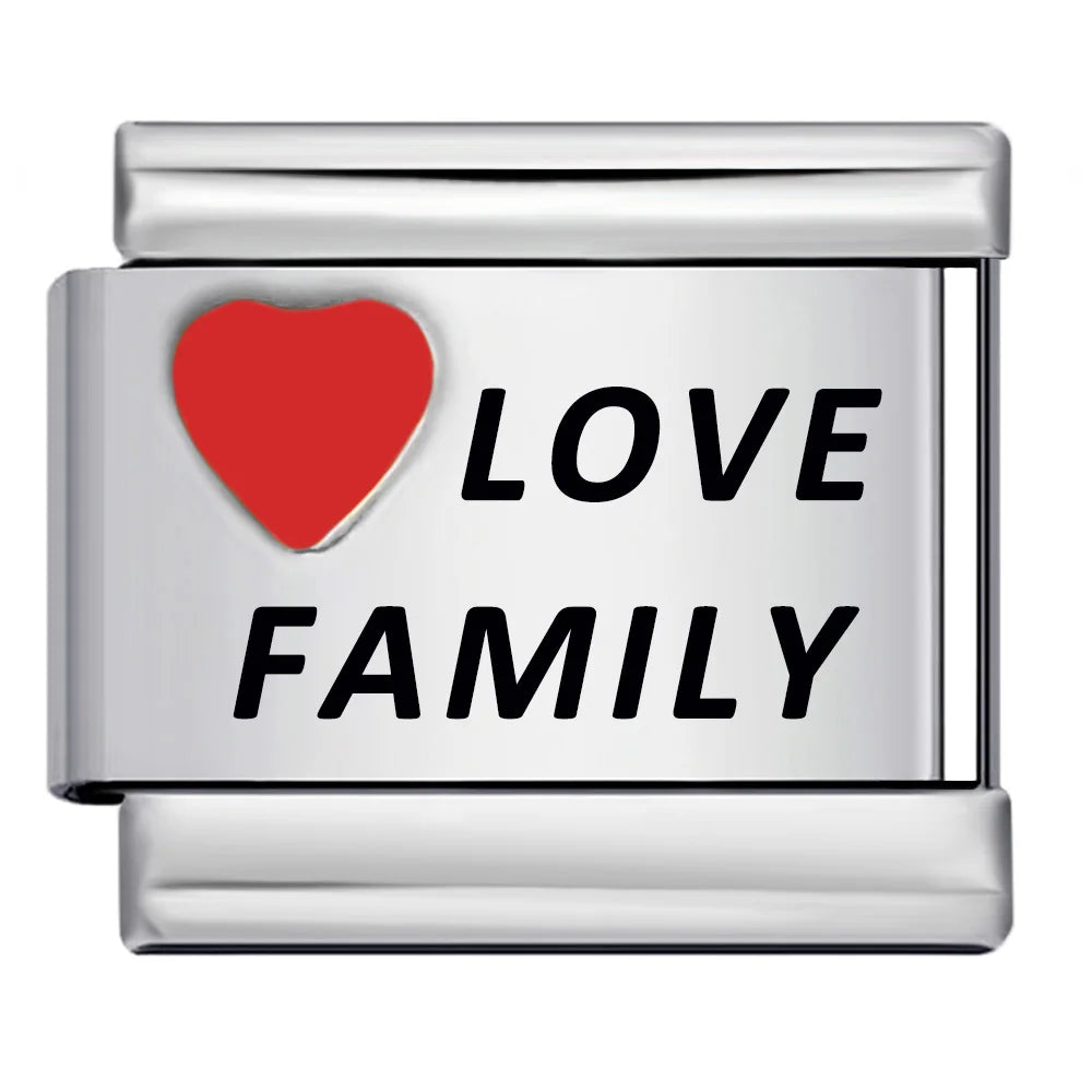 Laser Customized Italian Charm 415