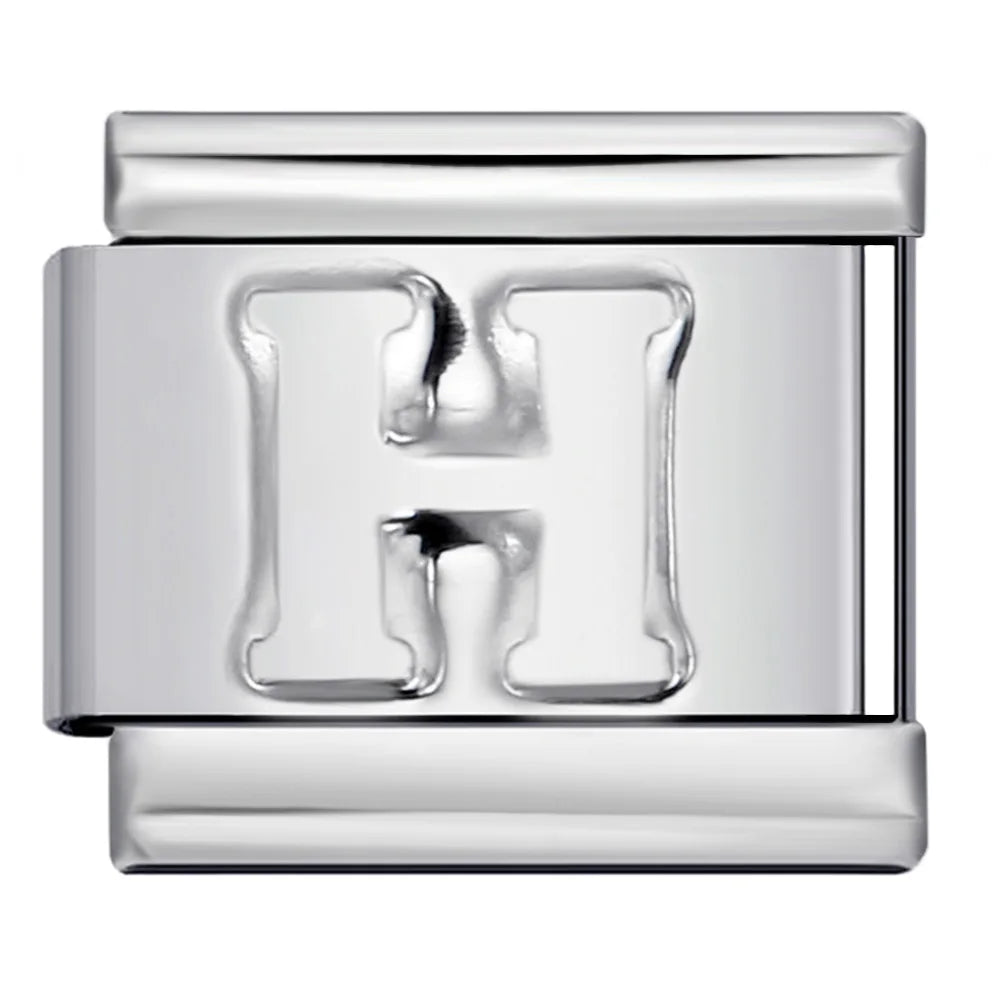 Silver Color 26 English Letter 533