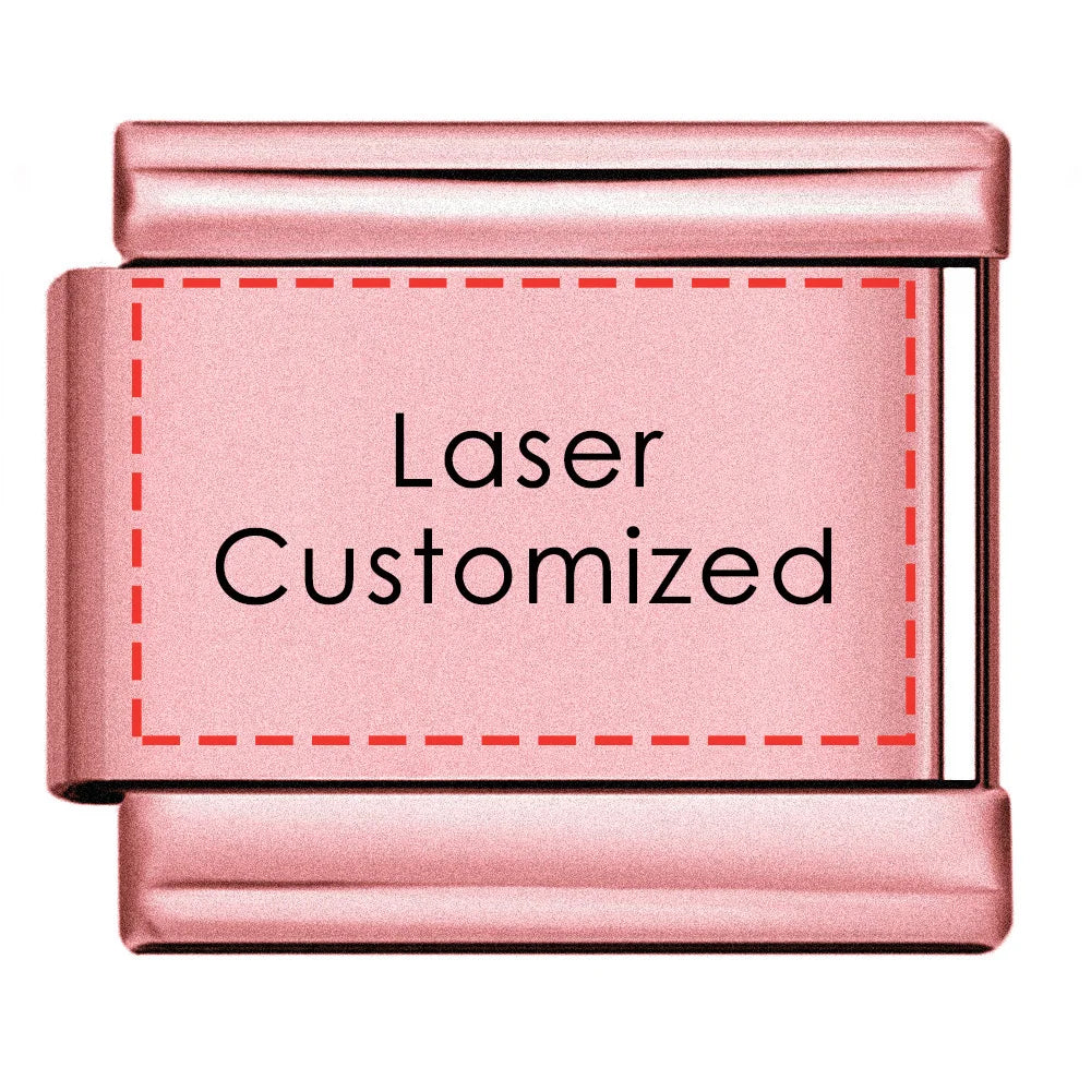 Laser Customization Italian Charm 514
