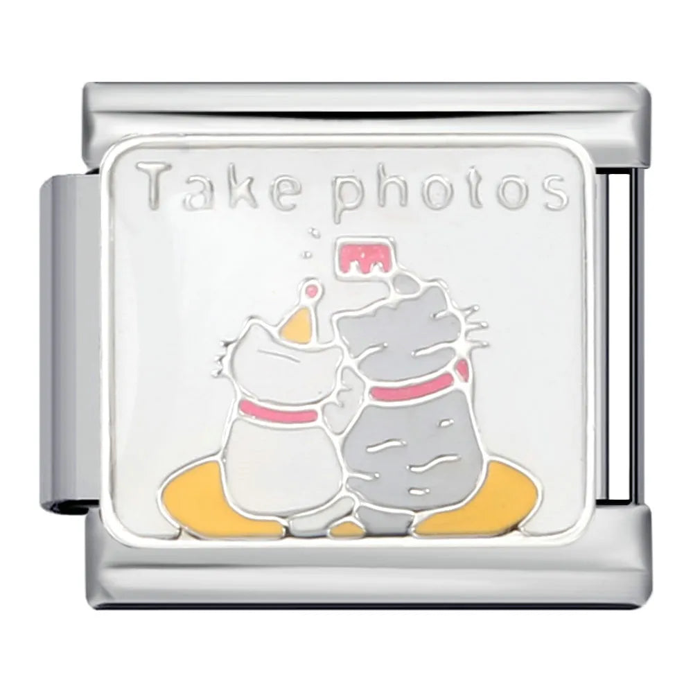 Birthday Italian Charm Links 153