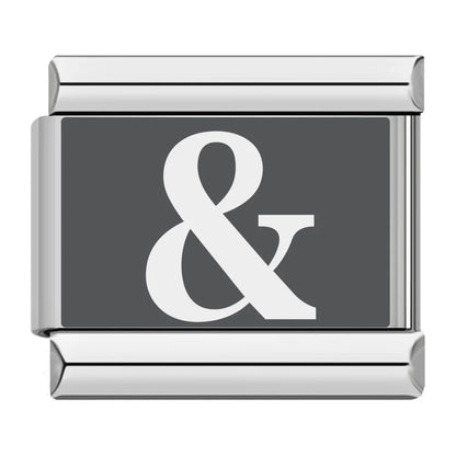 Laser 26 English Letters Charm 028