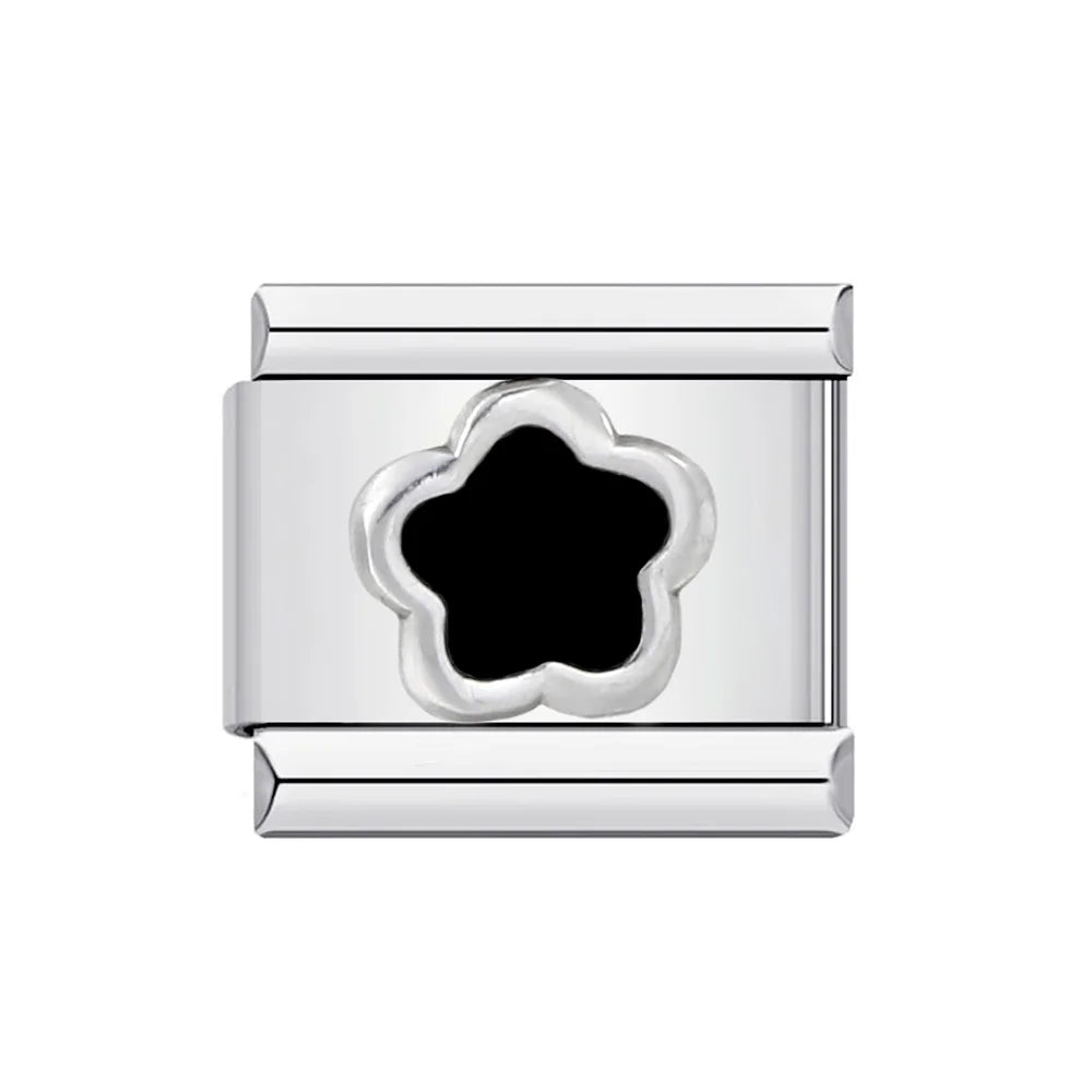 Black Italian Charm Links 318