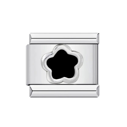 Black Italian Charm Links 318