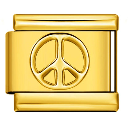 Gold Color Italian Charm 478