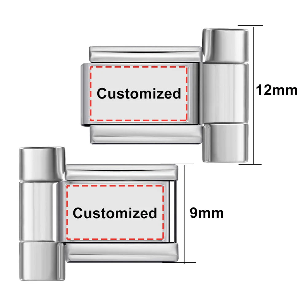 Custom Picture Watch Strap Connector 536