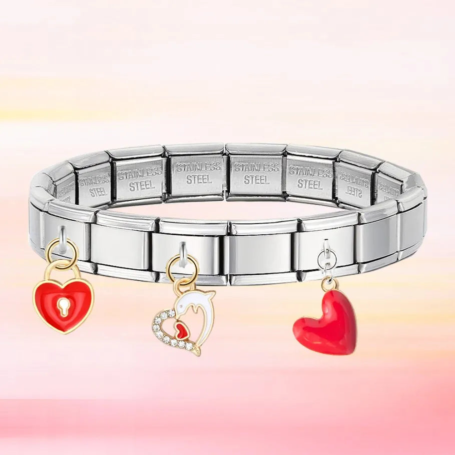 Heart Pendant Italian Charm 577