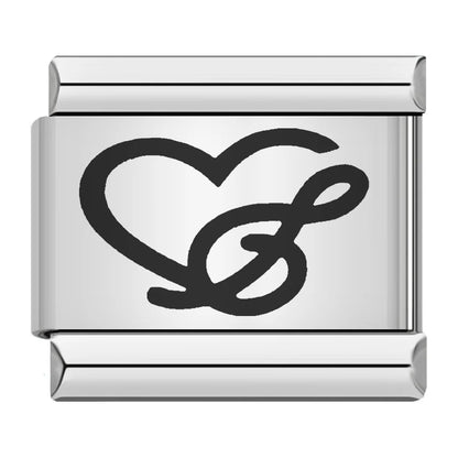 Laser Italian Charm Links 034