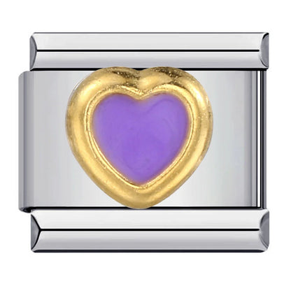 Heart Italian Charm Links 119