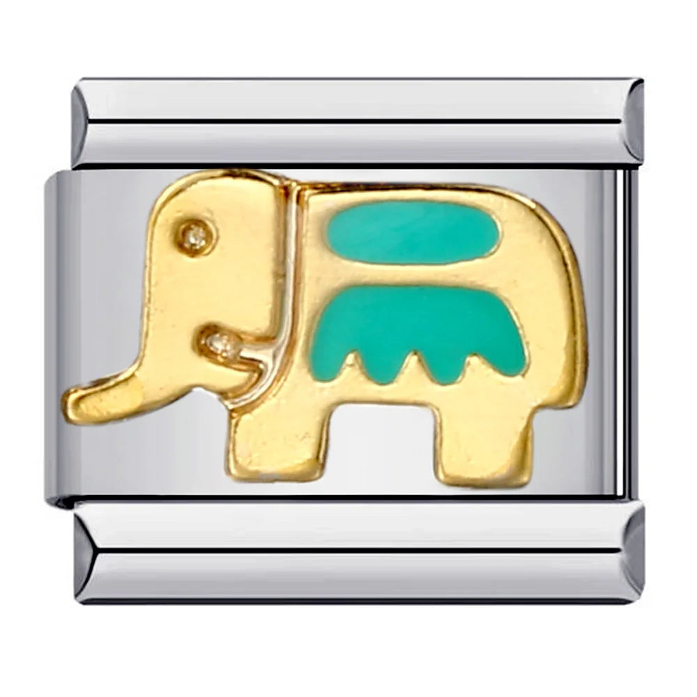 Animal Italian Charm Links 074