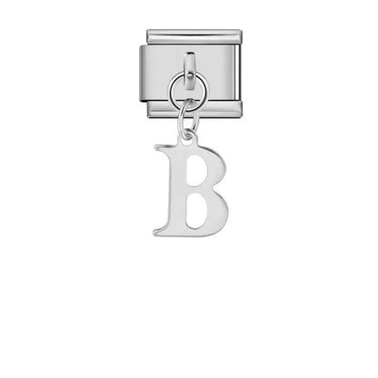 Silver Color Pendant 26 English Letter 521