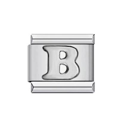 Silver Color 26 English Letter 071