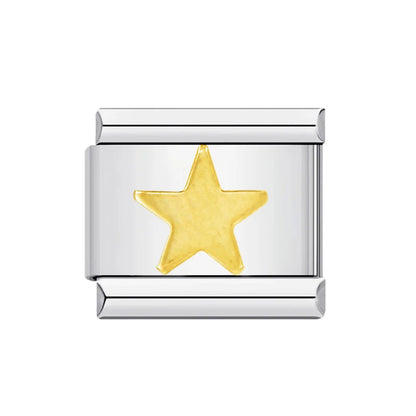 Star Italian Charm Links 107