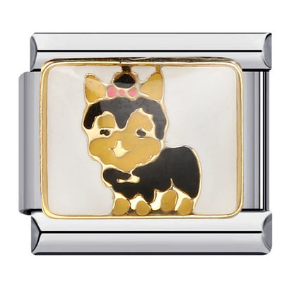 Animal Italian Charm Links 074