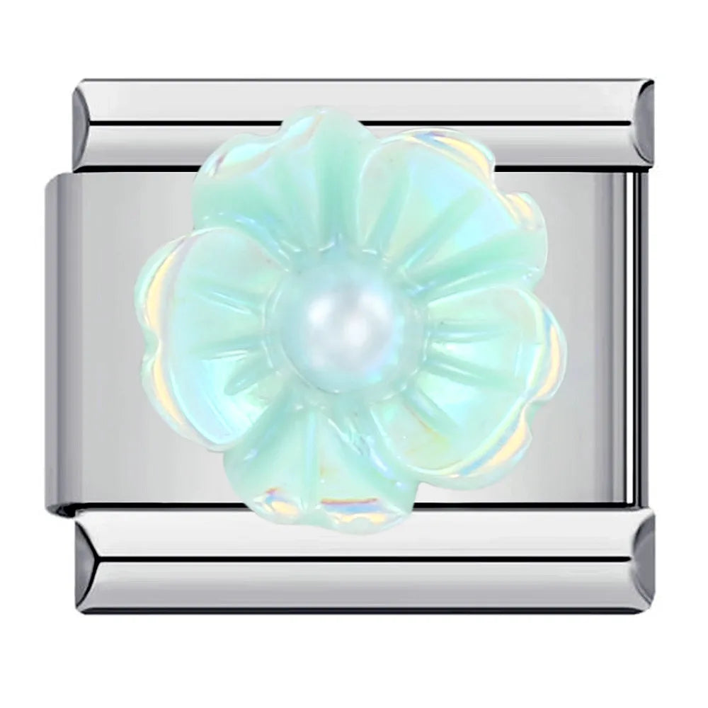 Flower Italian Charm Links 141