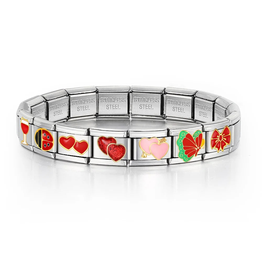 Italian Charm Link 406