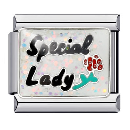 Lady Italian Charm Links 082