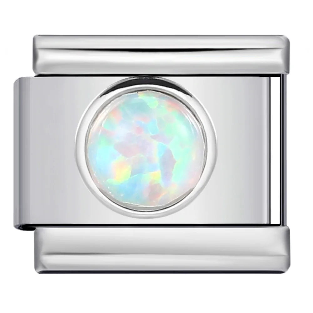 Colorful Zirconia Italian Charm 506