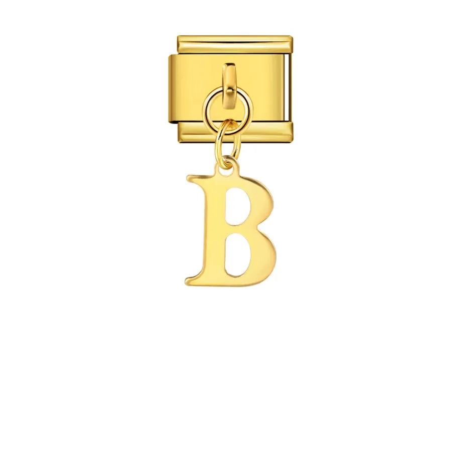 Gold Color Pendant 26 English Letter 520