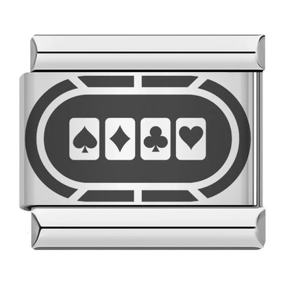 Laser Italian Charm Links 063