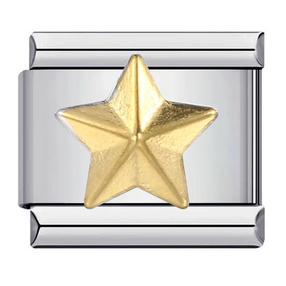 Star Italian Charm Links 107