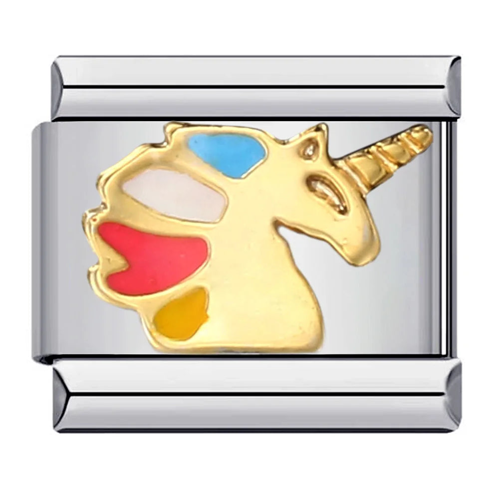 Animal Italian Charm Links 074
