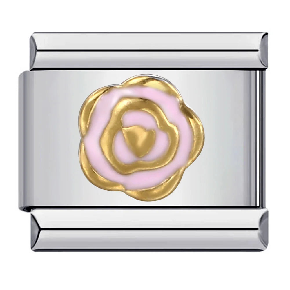 Flower Italian Charm Links 141
