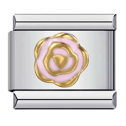 Flower Italian Charm Links 141