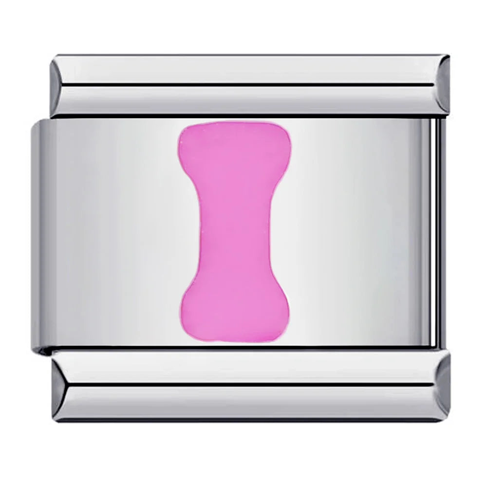 Pink Color 26 English Letters 018