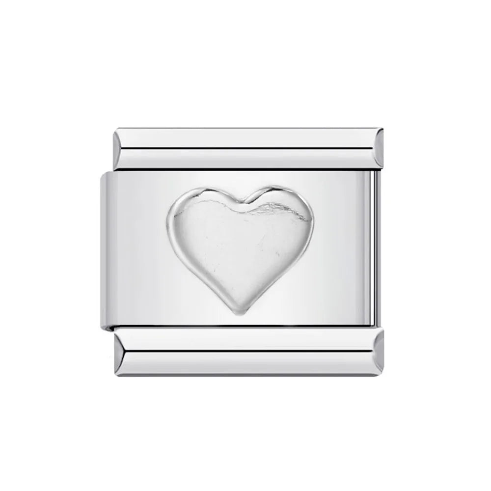 Heart Italian Charm Link 331